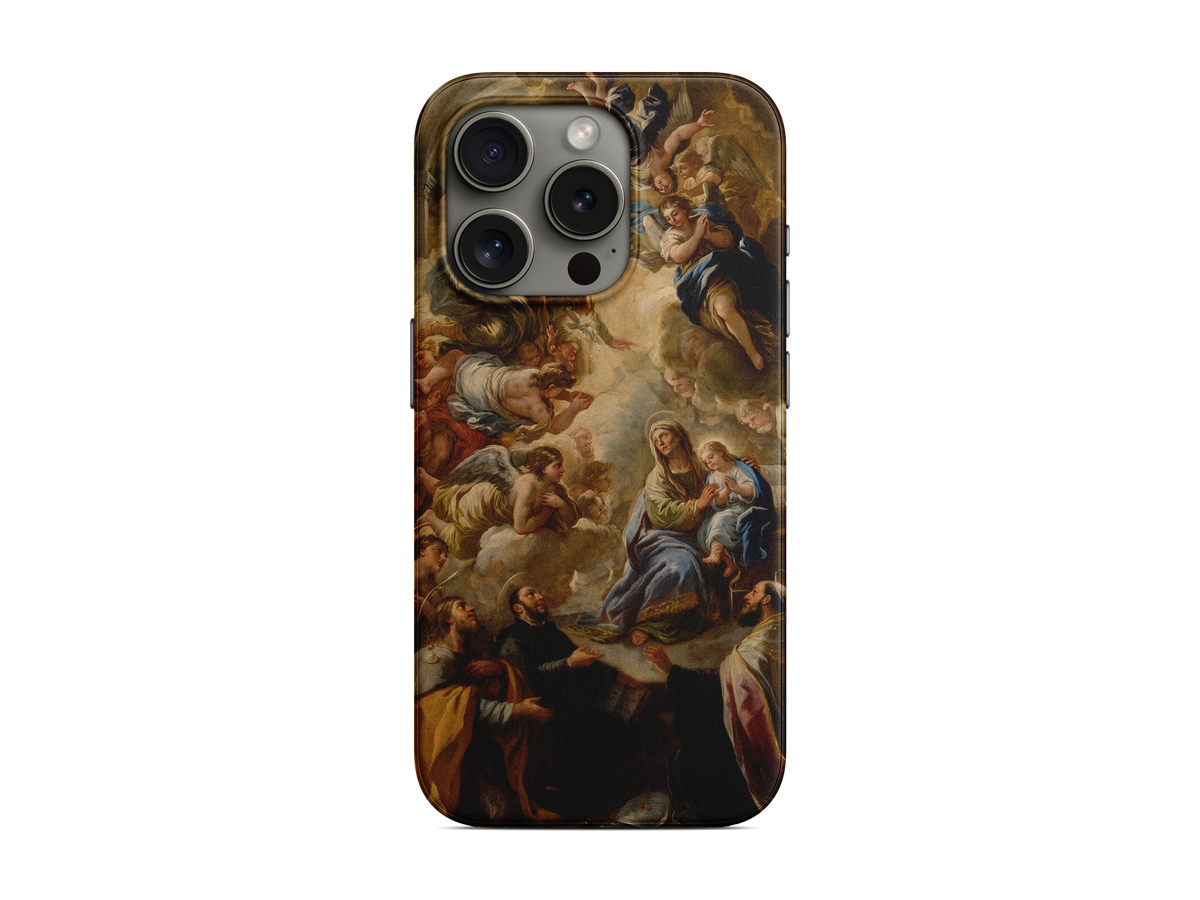Kahverengi Sanat Kolajı Telefon Kılıfı (L120)