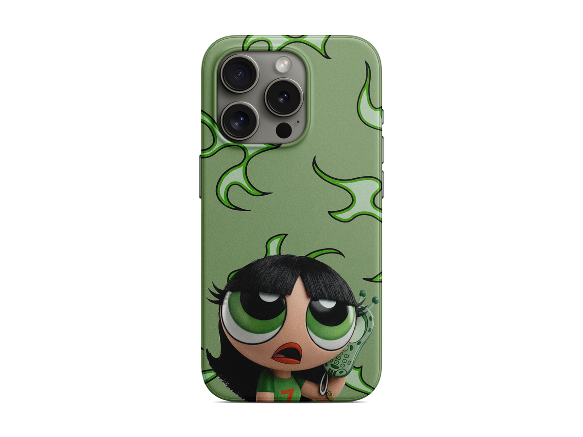 Yeşil Çizgi Kız Telefon Kılıfı (L124)