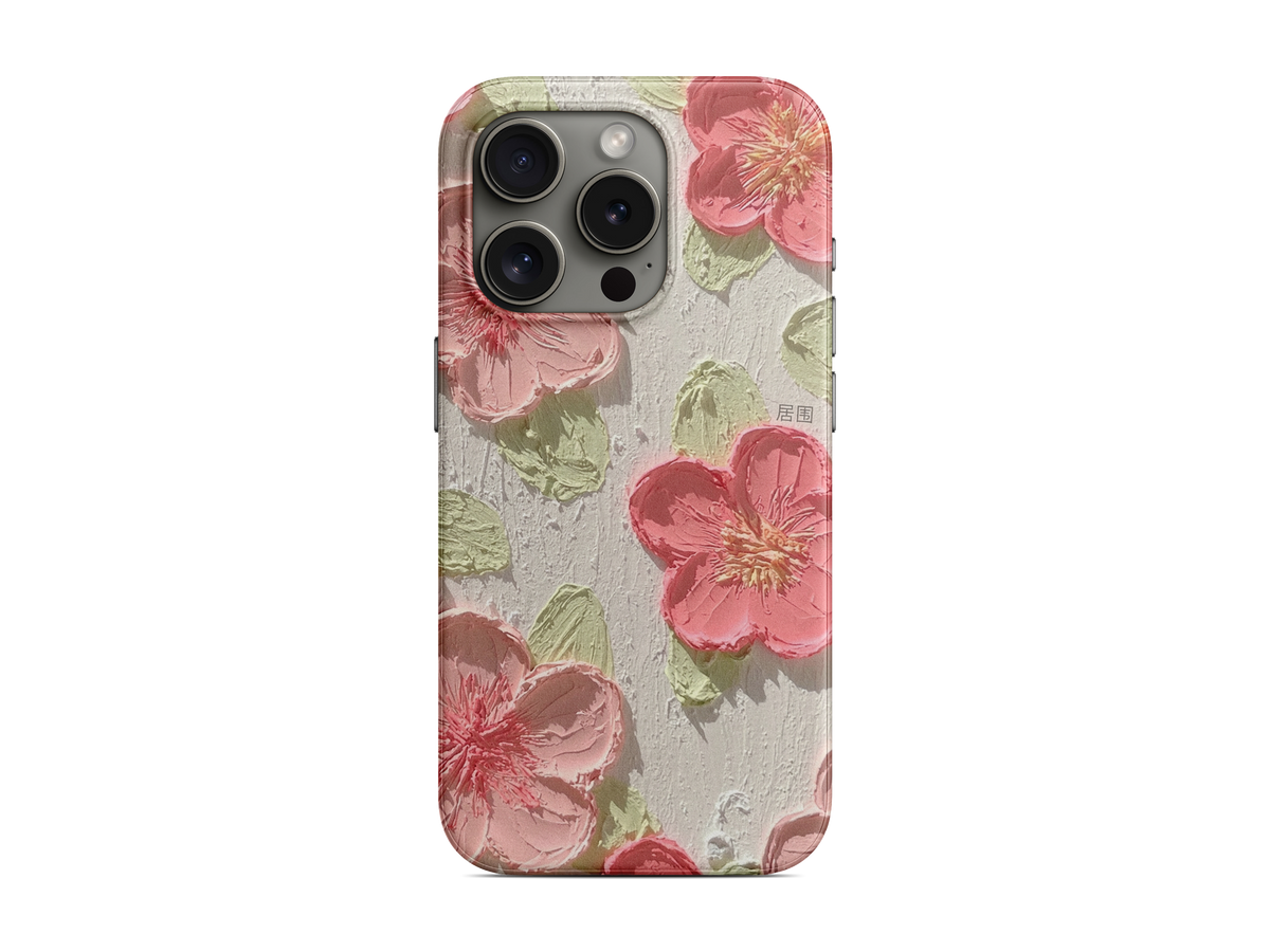 Pembe Gül Bahçesi Telefon Kılıfı (L132)