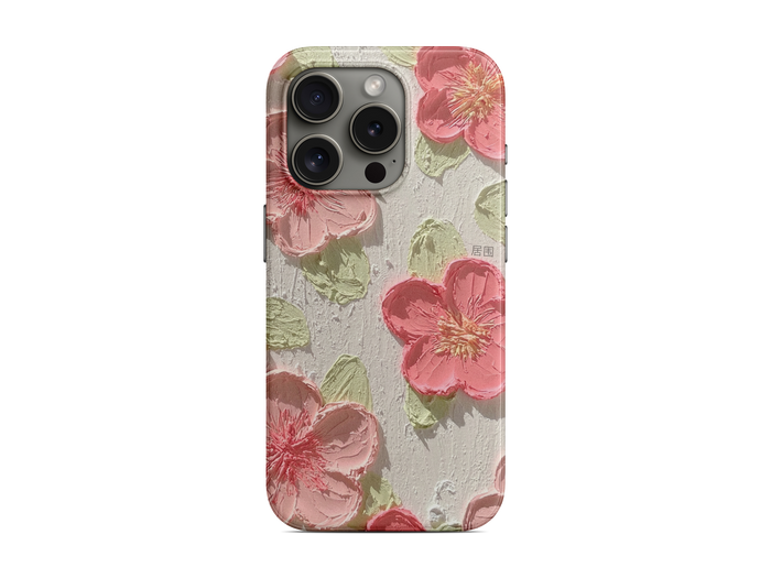Pembe Gül Bahçesi Telefon Kılıfı (L132)