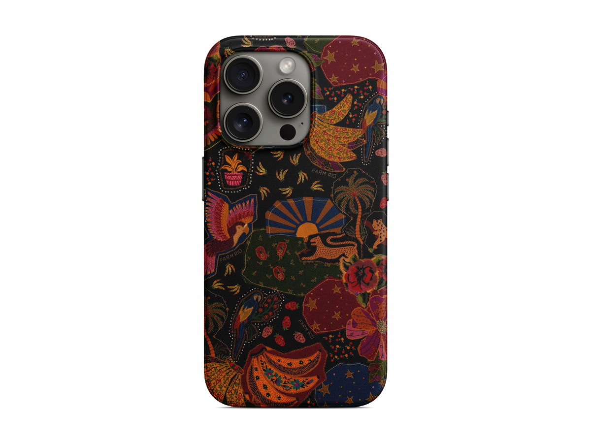 Kırmızı Sanat Dokusu Telefon Kılıfı (L142)
