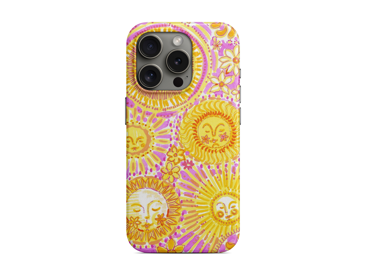 Sarı Limon Bahçesi Telefon Kılıfı (L225)