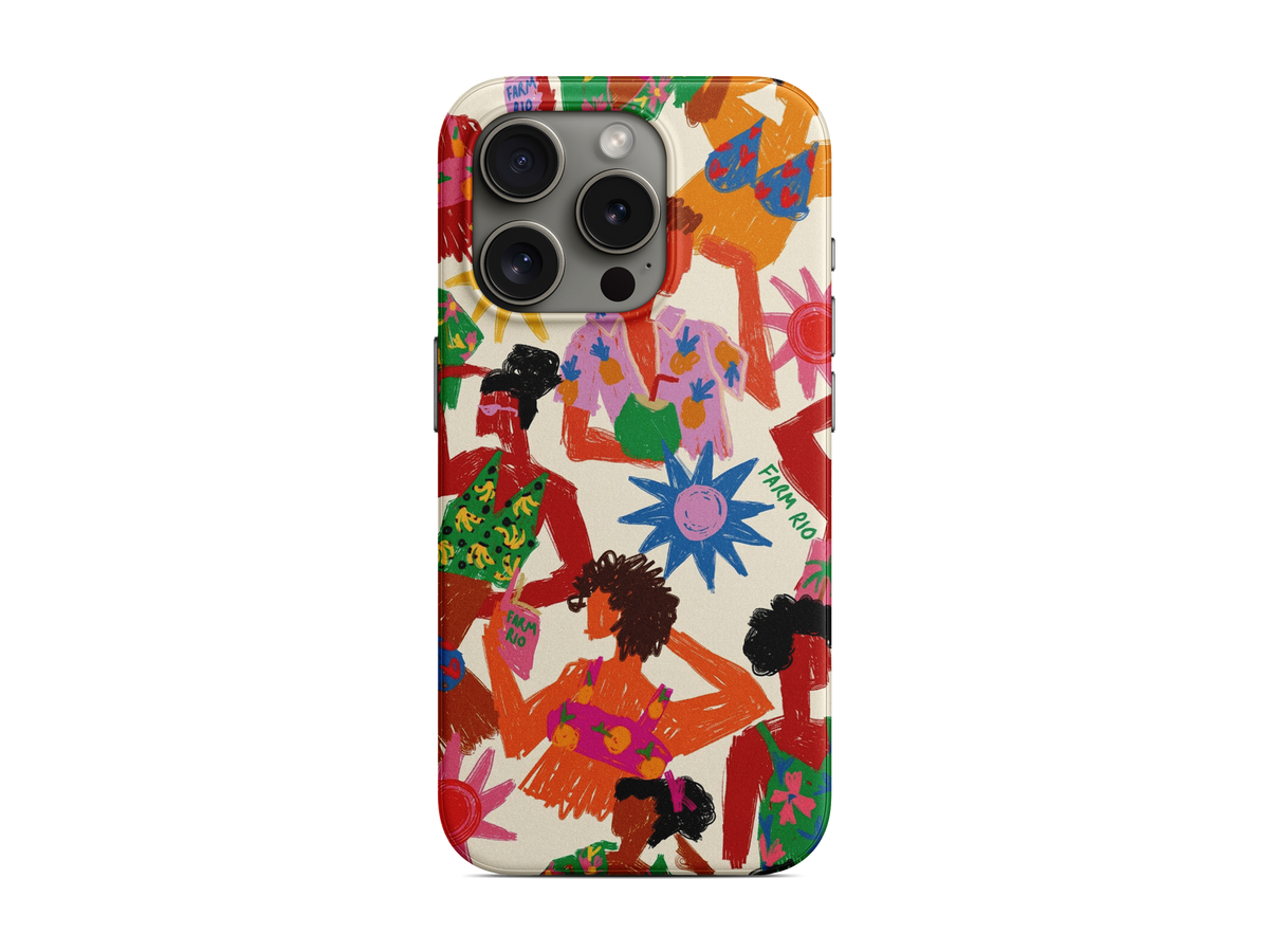 Canlı Çiçek Deseni Telefon Kılıfı (L226)