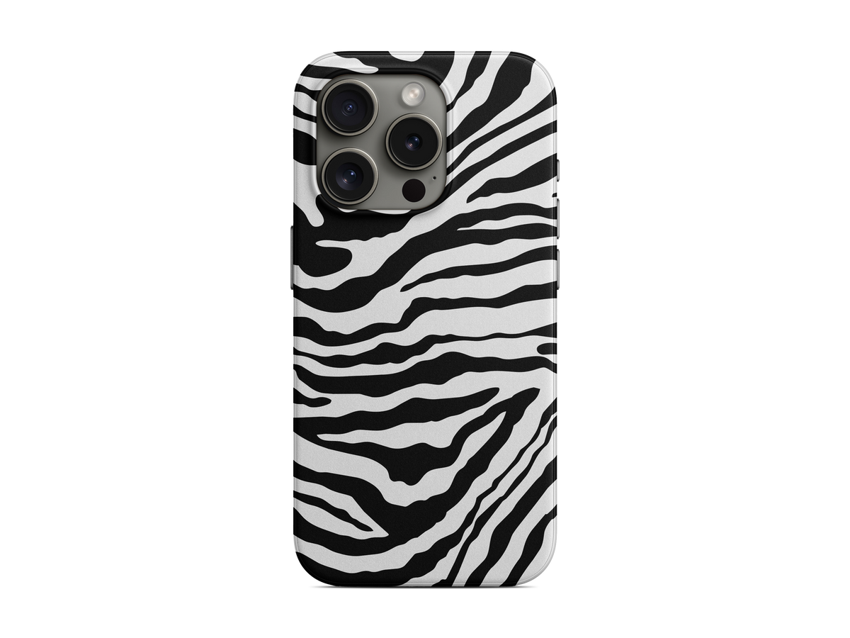 Siyah Beyaz Zebra Telefon Kılıfı (L249)