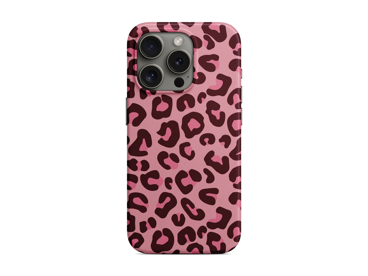 Pembe Leopar Telefon Kılıfı (L250)