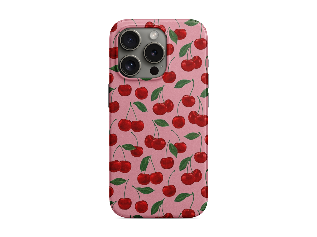 Minik Kırmızı Çilekler Telefon Kılıfı (L272)