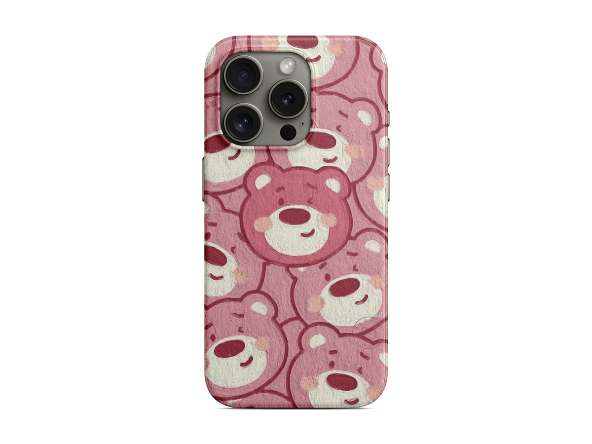 Pembe Gül Deseni Telefon Kılıfı (L284)