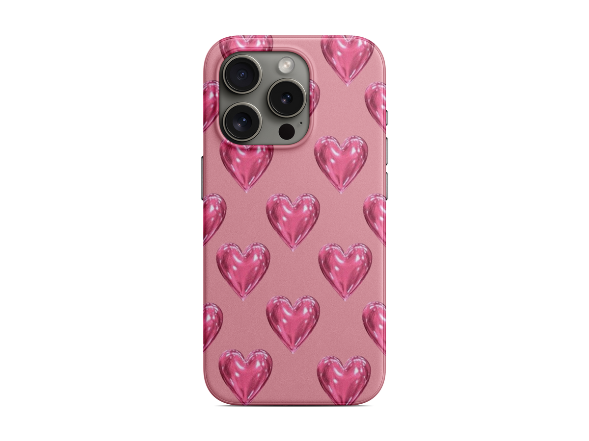 Pembe Kiraz Deseni Telefon Kılıfı (L289)