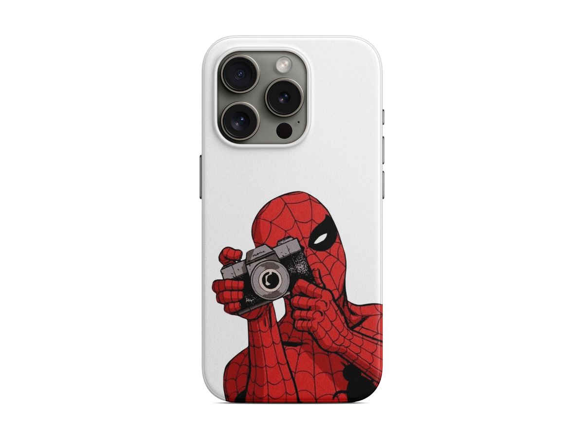 Kırmızı Maskeli Karakter Telefon Kılıfı (L319)