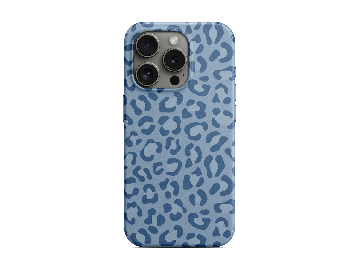 Mavi Dalgalı Desen Telefon Kılıfı (L329)