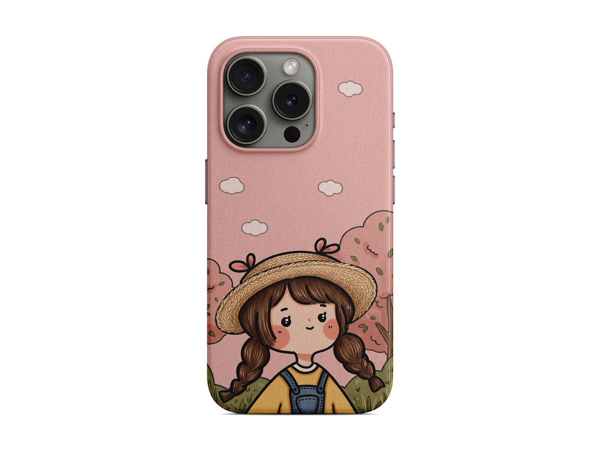 Pembe Çizgi Kız Telefon Kılıfı (L335)
