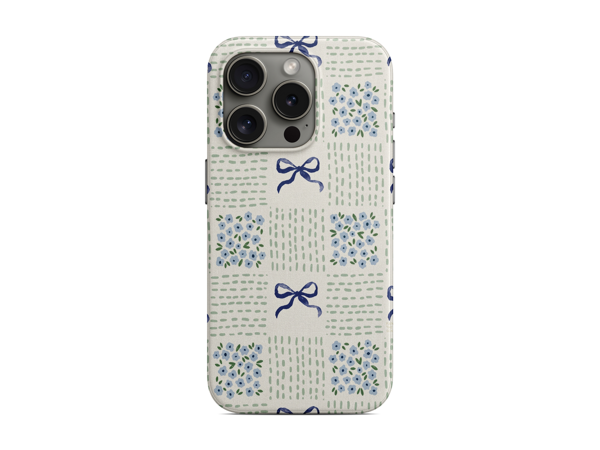 Pastel Dantel Patchwork Telefon Kılıfı (L336)