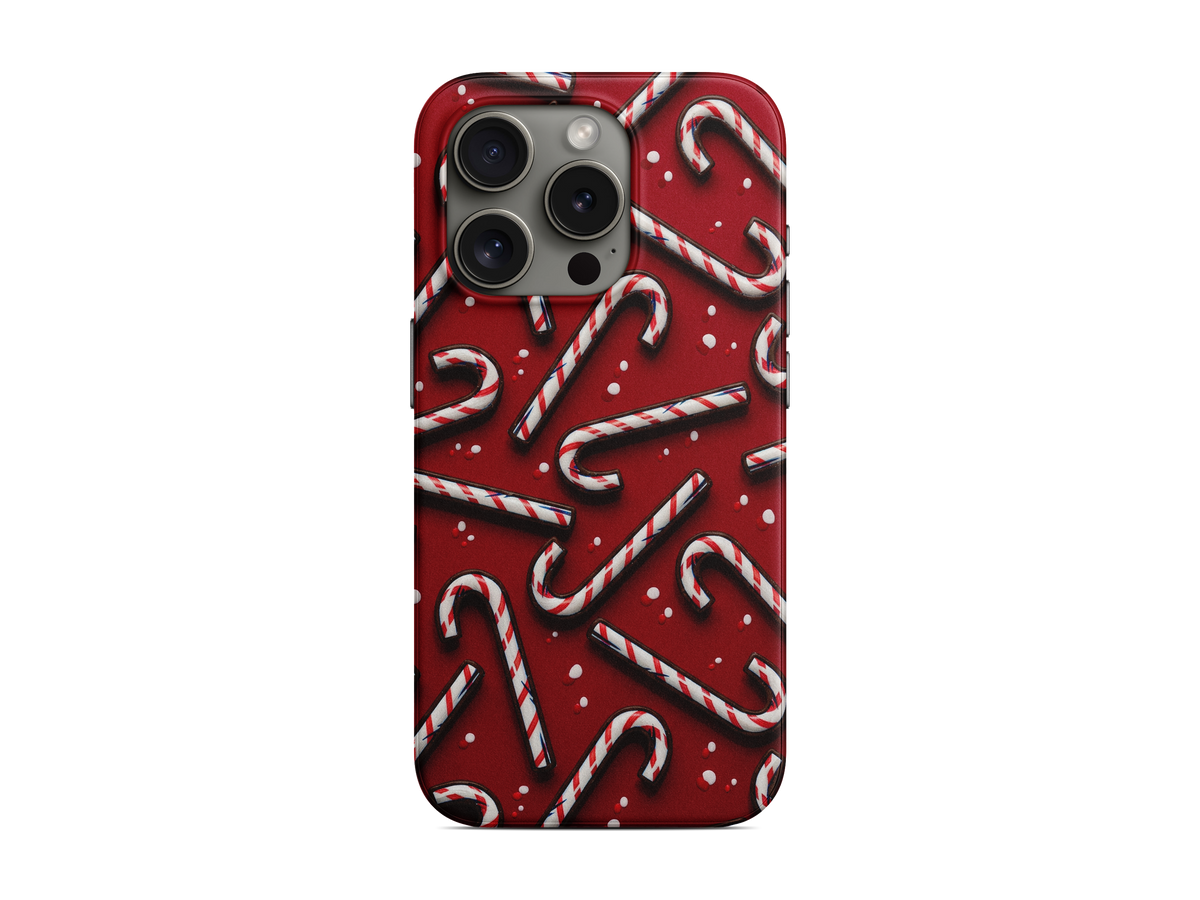 Bordo Şeker Kamışları Telefon Kılıfı (L380)