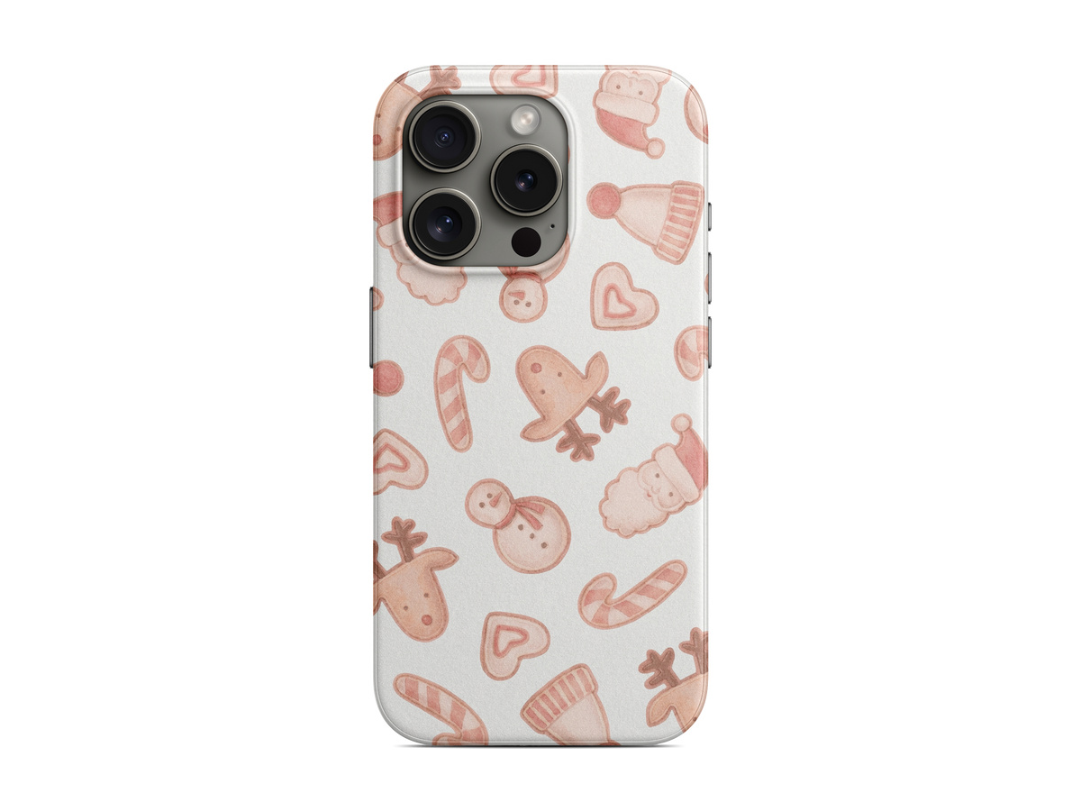 Pembe Tatlı Motifleri Telefon Kılıfı (L393)